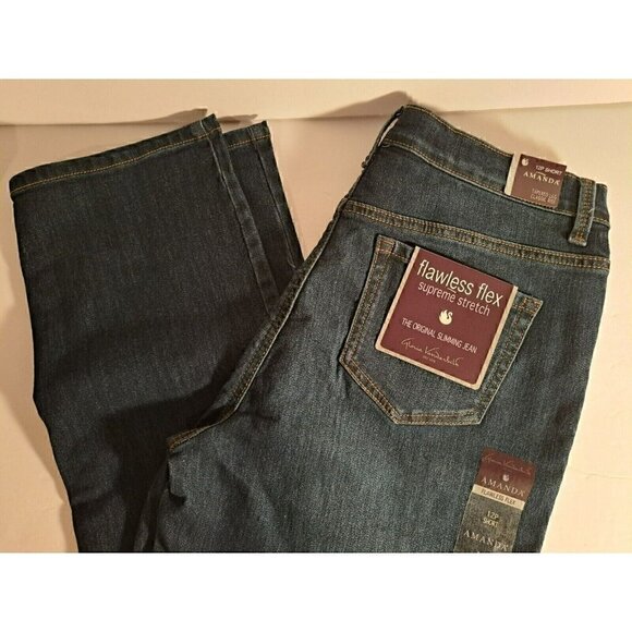 GLORIA VANDERBILT AMANDA HERITAGE FIT CLASSIC RISE DENIM JEANS SZ.‎ size 6 - Picture 1 of 6